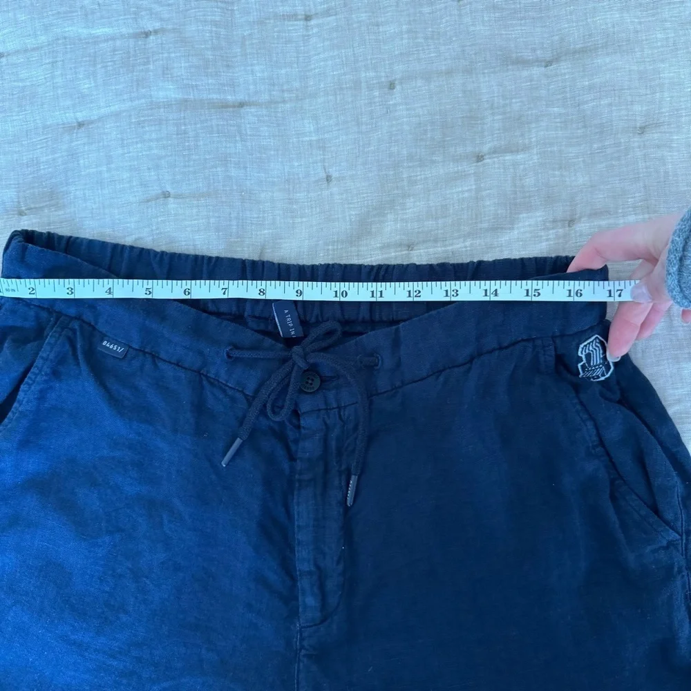 04651/ A Trip In A Bag Casual Pants Size XL 100% Linen